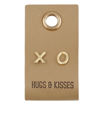 Leather Tag Earrings