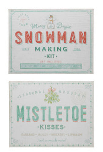 Holiday Wall Signs