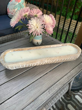 Load image into Gallery viewer, White Washed Dough Bowl