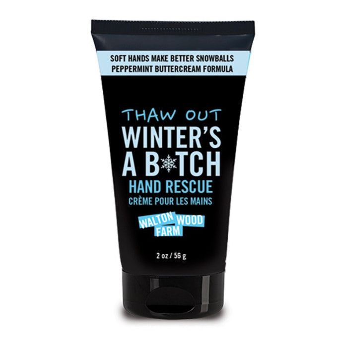 Winter’s a B*tch hand rescue